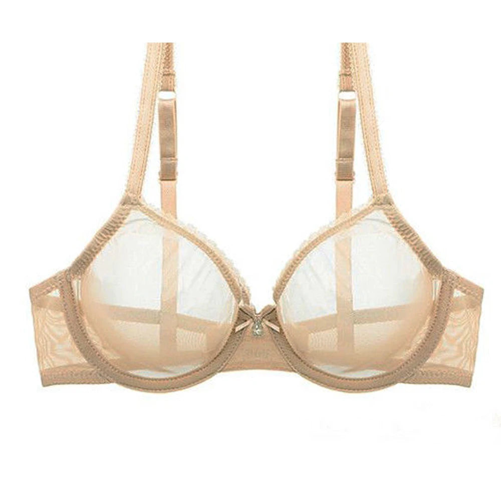 Reavel Midnight See Through Seduction Bra | Elegant & Sensual Lingerie
