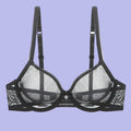 Reavel Midnight See Through Seduction Bra | Elegant & Sensual Lingerie