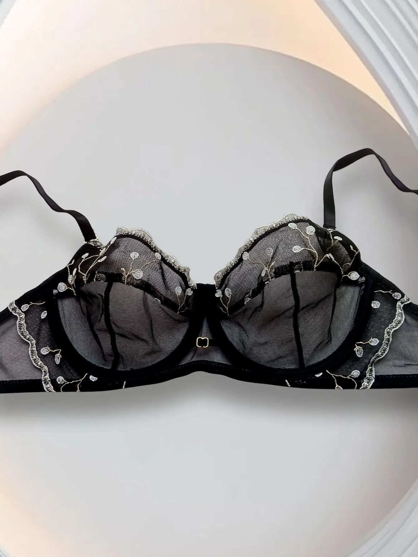 Reavel Fiery Embroidery Temptation Bra | Seductive & Elegant Lingerie