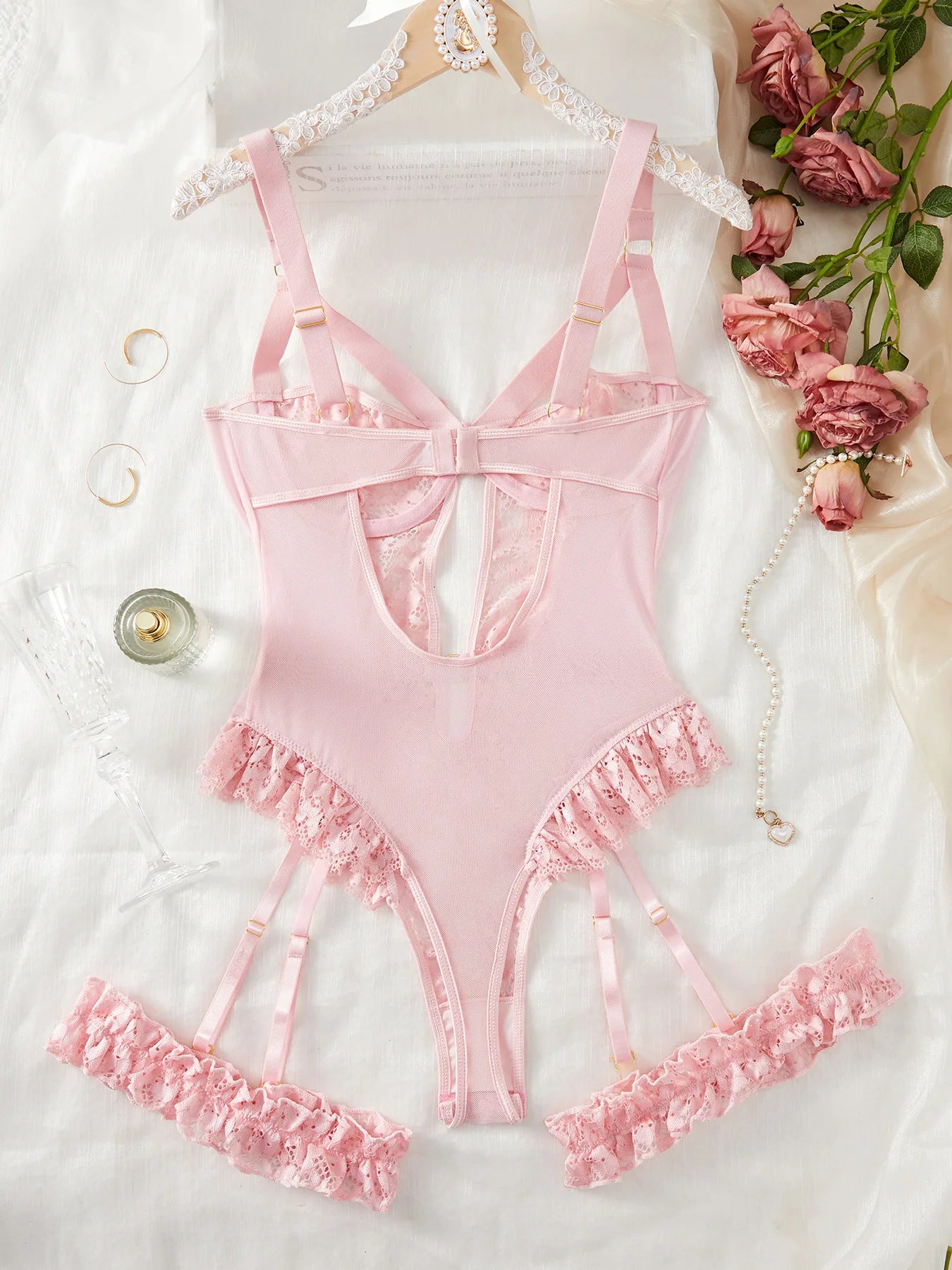 Reavel Scarlet Bound Desire | Bold & Seductive Lingerie