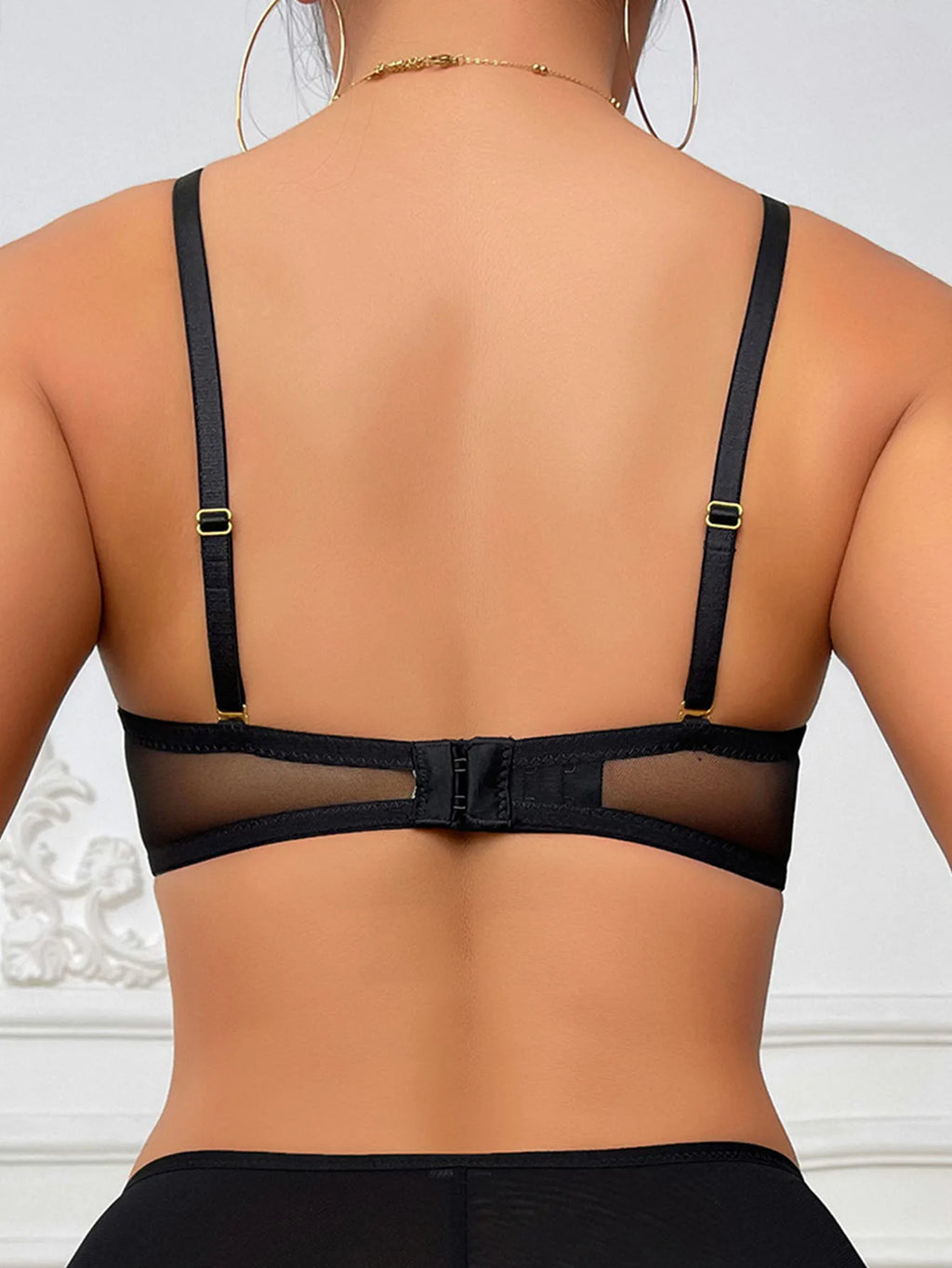 Reavel Fiery Embroidery Temptation Bra | Seductive & Elegant Lingerie