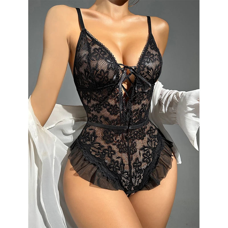 Reavel Seduce Lace Bodysuit | Elegant & Seductive Lingerie
